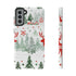 Nordic Christmas Print - Impact Resistant Phone Case Samsung Galaxy S21 Plus Glossy